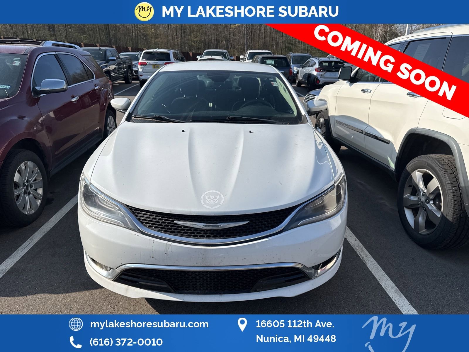 Used 2015 Chrysler 200 C w/ Navigation & Sound Group I AWD/4WD image 2