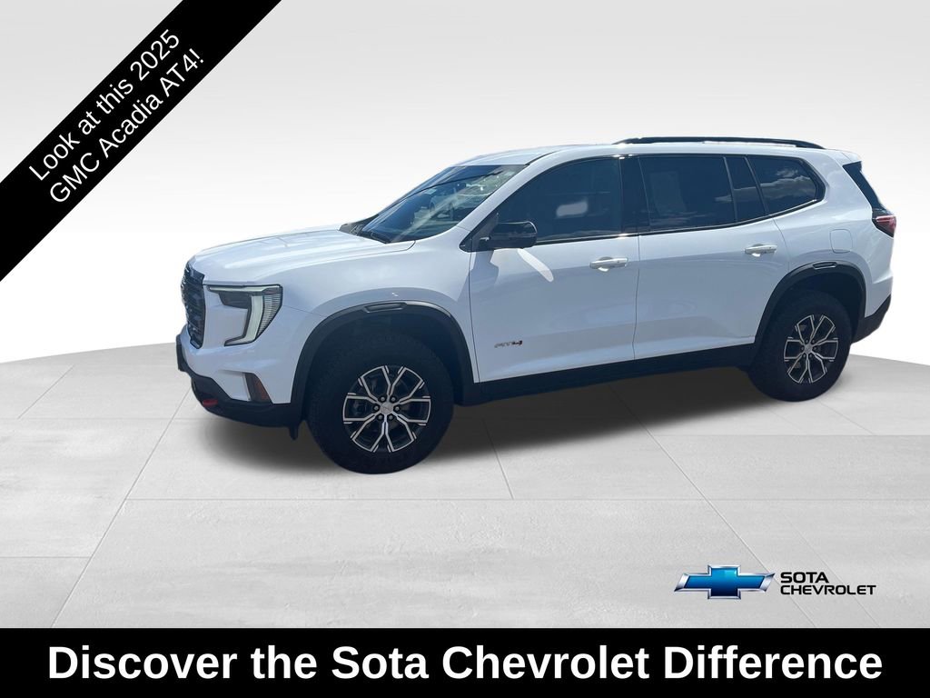 Used 2025 GMC Acadia AT4 w/ LPO, Floor Liner Package AWD/4WD image 1