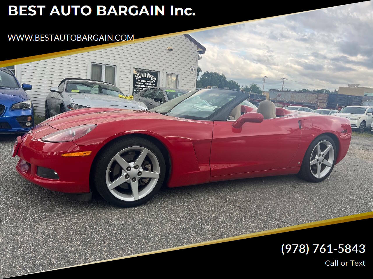 Used 2006 Chevrolet Corvette Convertible w/ Preferred Equipment Group RWD image 1