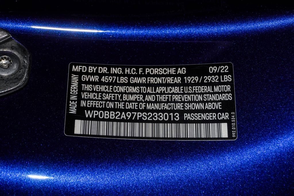 Certified 2023 Porsche 911 Targa 4 GTS image 36
