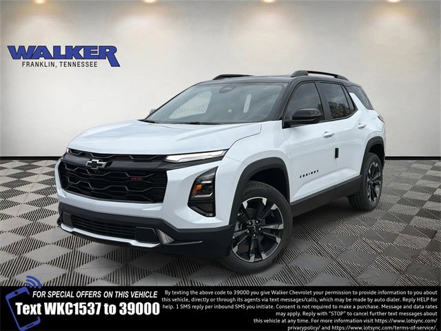 New 2026 Chevrolet Equinox RS w/ Convenience Package III