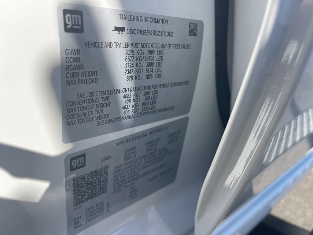 Used 2025 Chevrolet Silverado 1500 Custom w/ Turbomax Blackout Package image 38