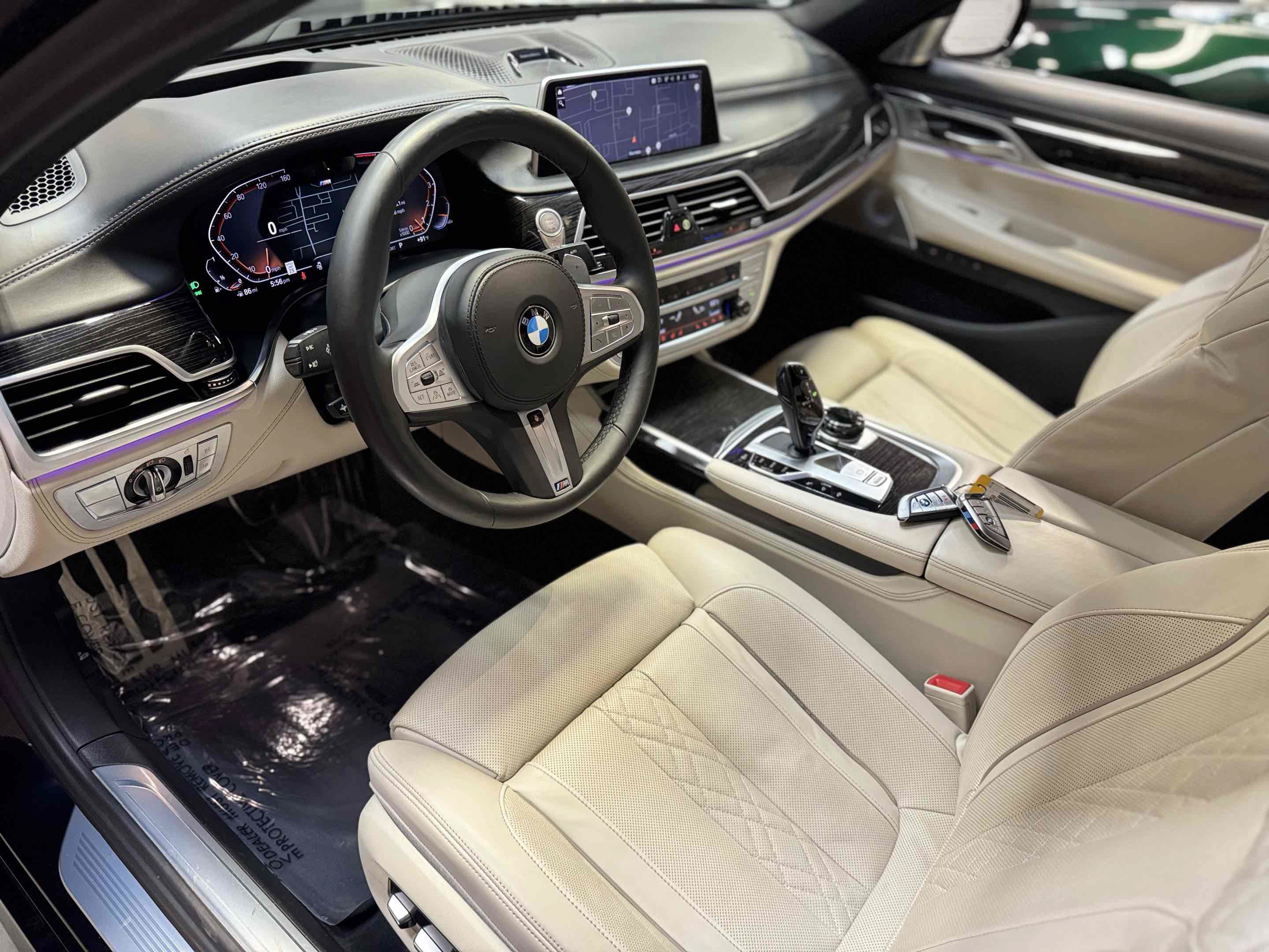 Used 2021 BMW 750i xDrive w/ Executive Package AWD/4WD image 62