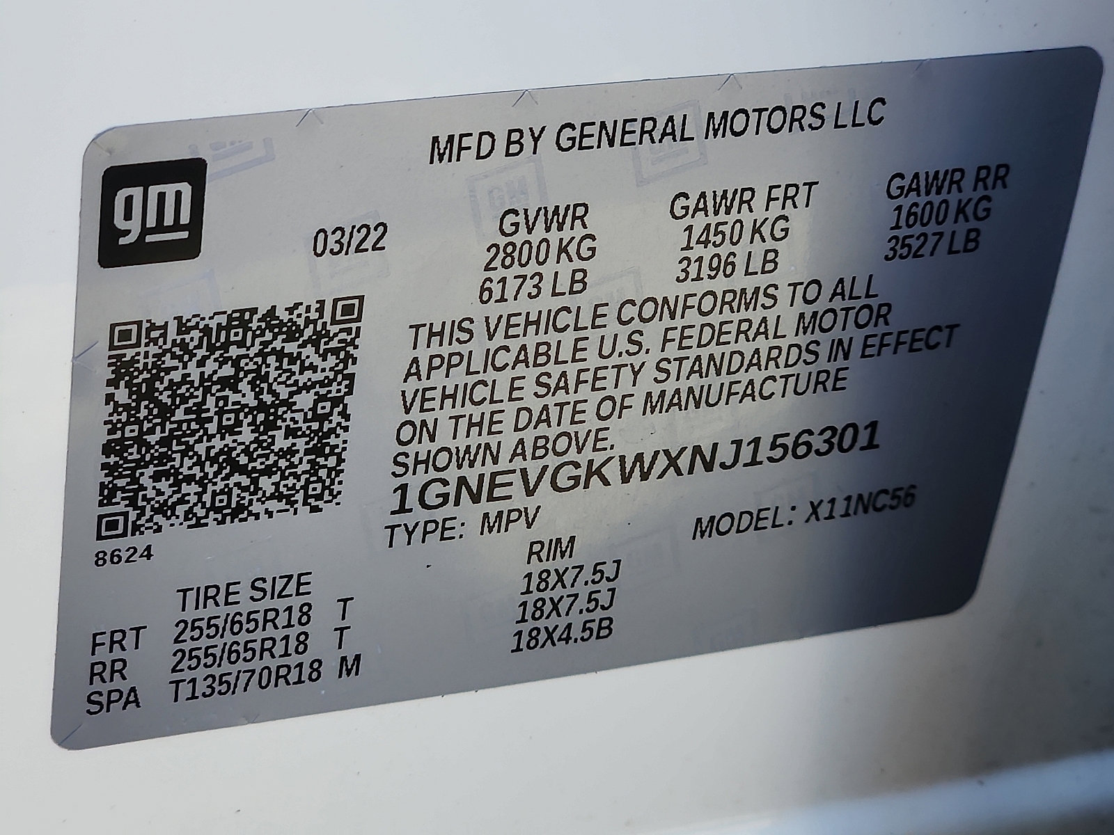 Used 2022 Chevrolet Traverse LT image 27