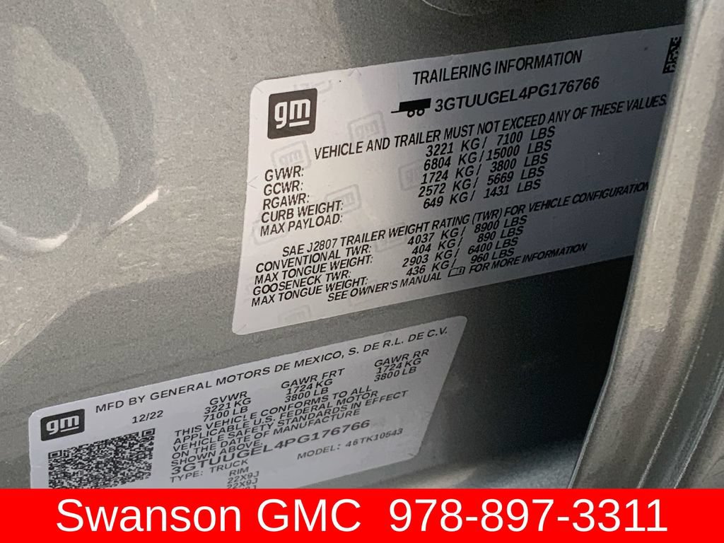 Certified 2023 GMC Sierra 1500 Denali w/ Denali Reserve Package AWD/4WD image 35