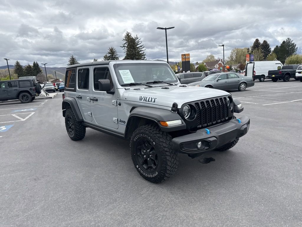 Used 2023 Jeep Wrangler Unlimited w/ Cold Weather Group AWD/4WD image 3