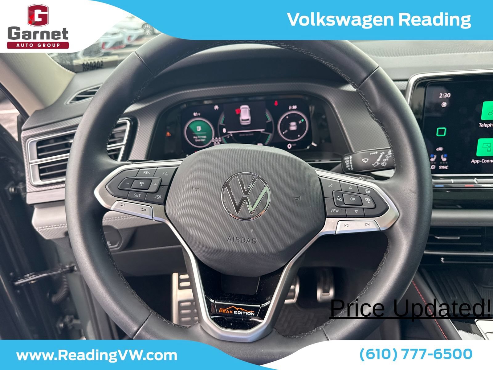 Certified 2026 Volkswagen Atlas Peak Edition AWD/4WD image 14