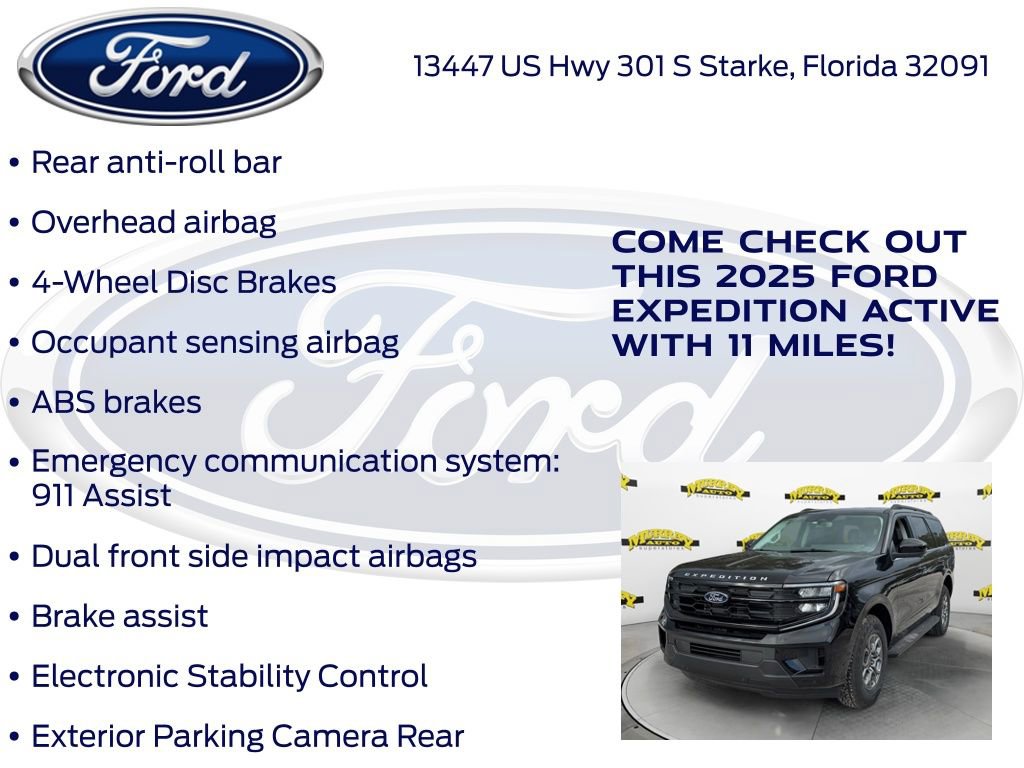 New 2025 Ford Expedition Active image 25