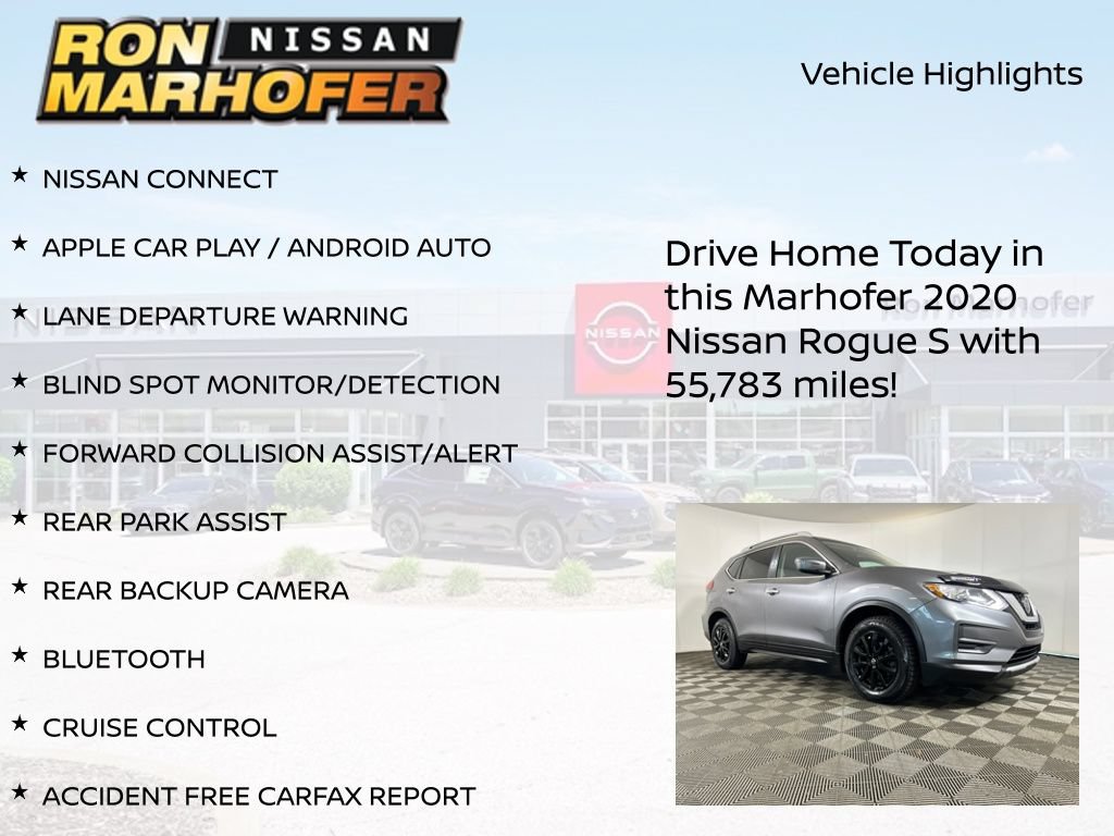 Used 2020 Nissan Rogue S FWD image 13