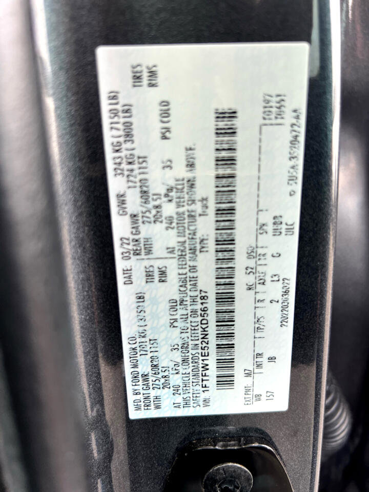 Used 2022 Ford F150 XL w/ STX Appearance Package image 39