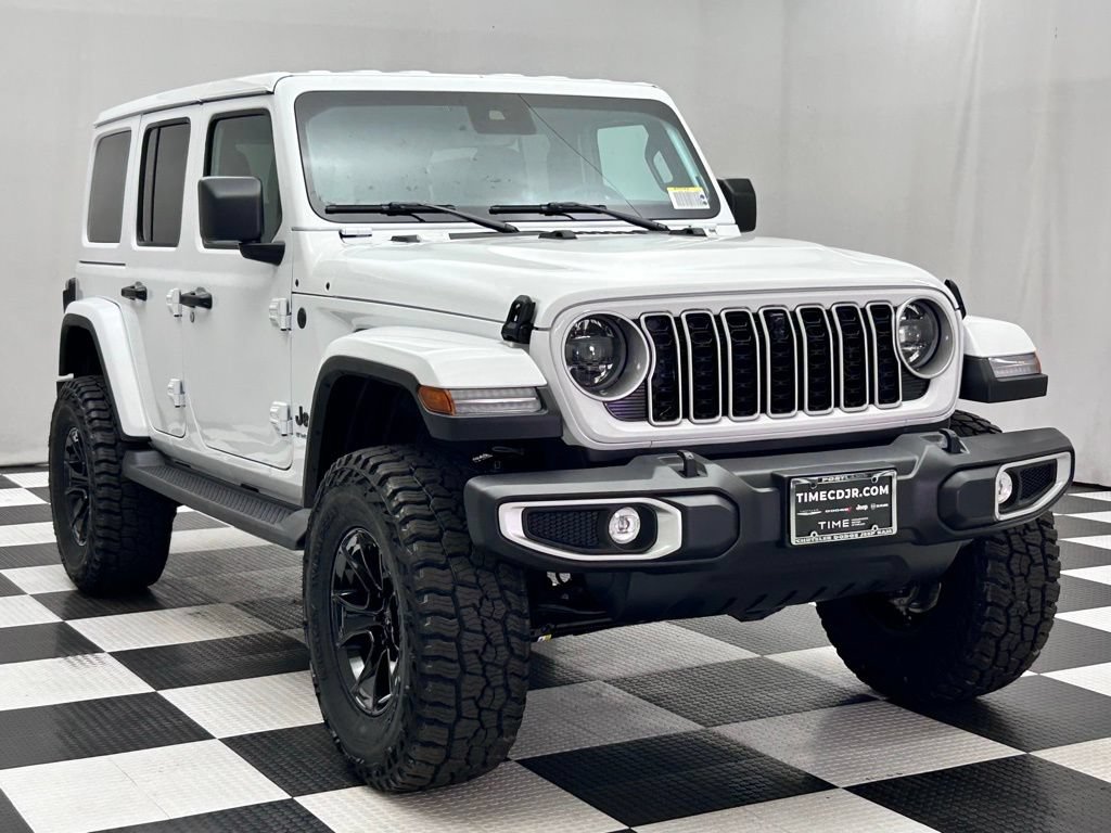 New 2025 Jeep Wrangler Unlimited Sahara w/ Safety Group AWD/4WD image 2