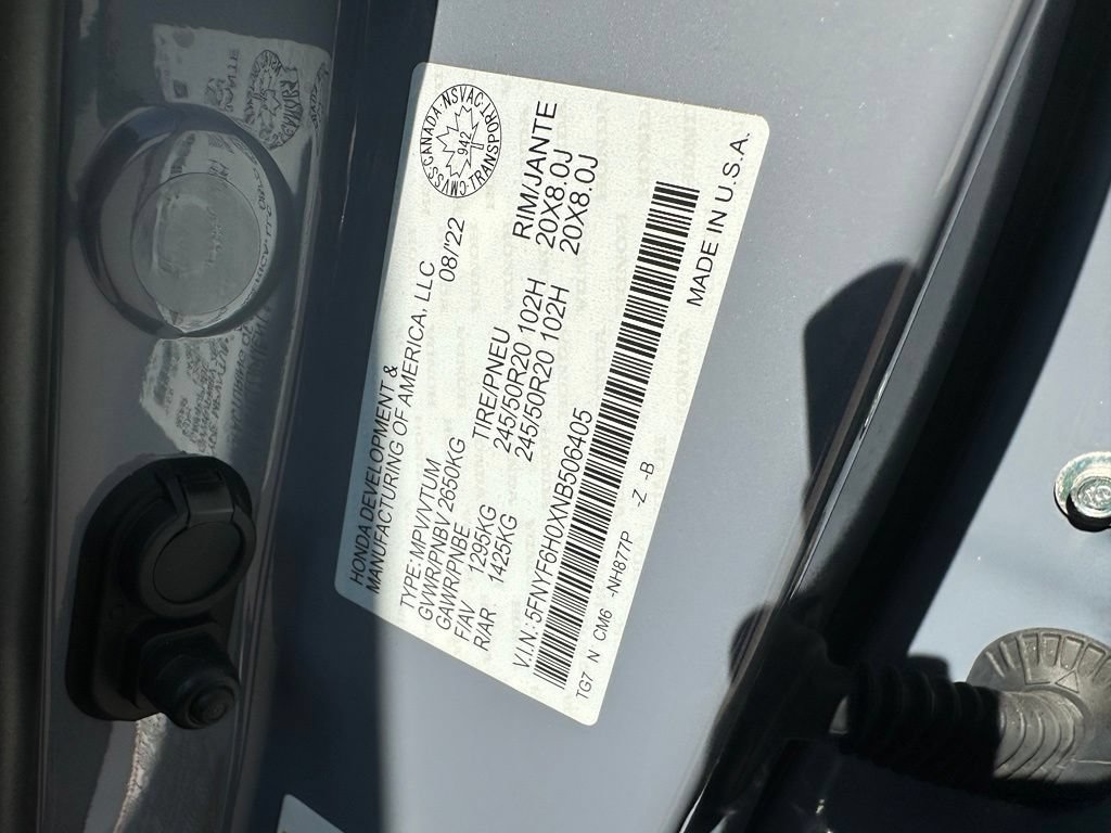 Used 2022 Honda Pilot Black Edition image 9