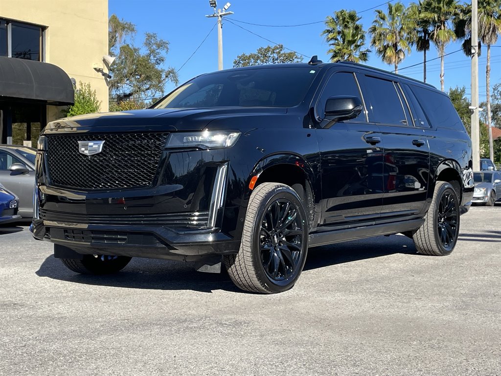Used 2021 Cadillac Escalade ESV Sport w/ Driver Assist Tech Package RWD image 19