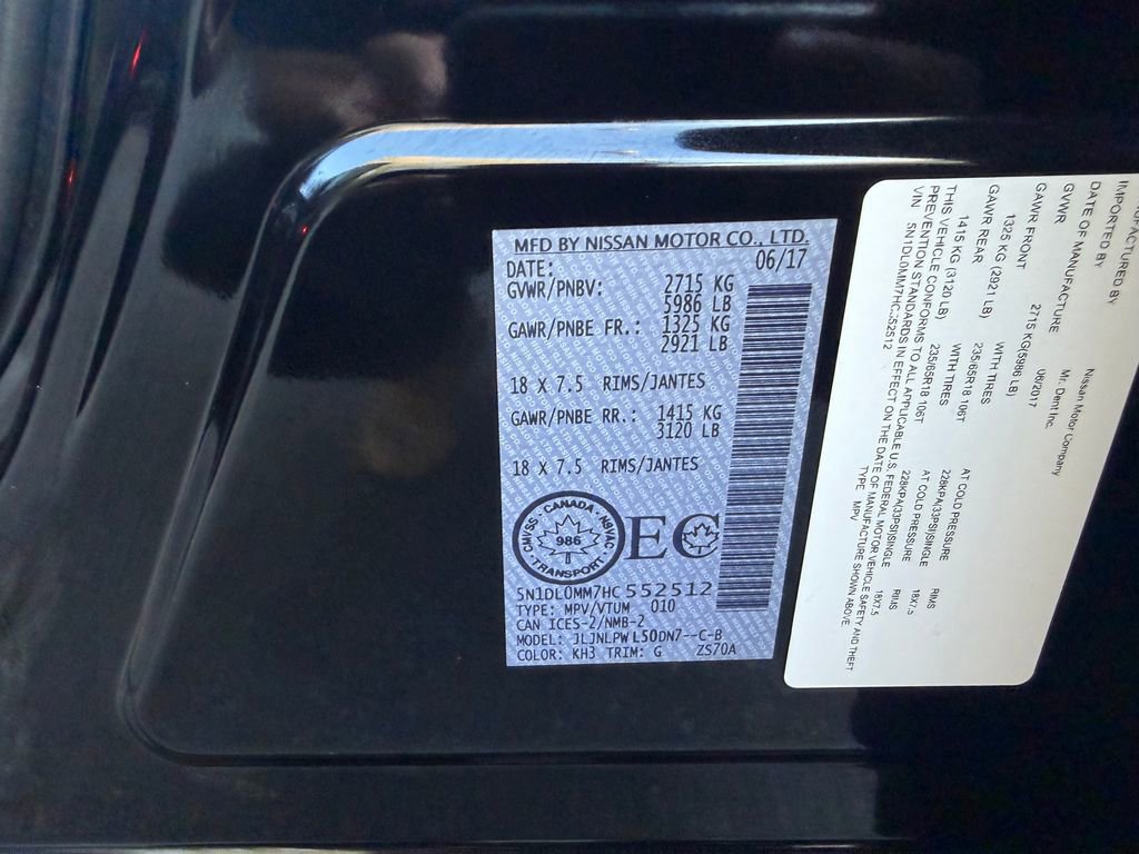 Used 2017 INFINITI QX60 Luxe image 33