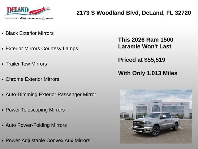 New 2026 RAM 1500 Laramie RWD image 30