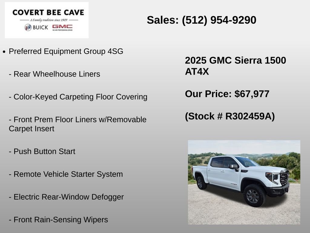 Used 2025 GMC Sierra 1500 AT4X AWD/4WD image 12