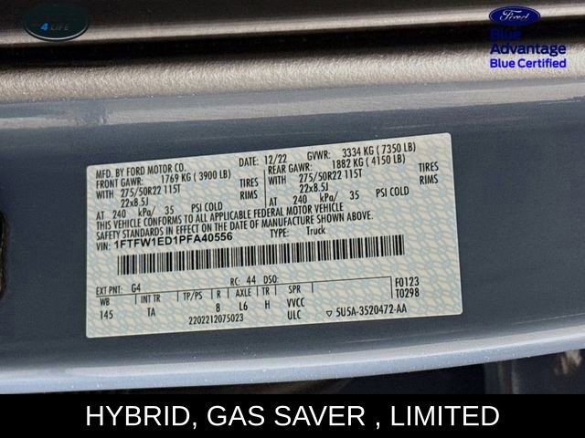 Certified 2023 Ford F150 Limited image 33