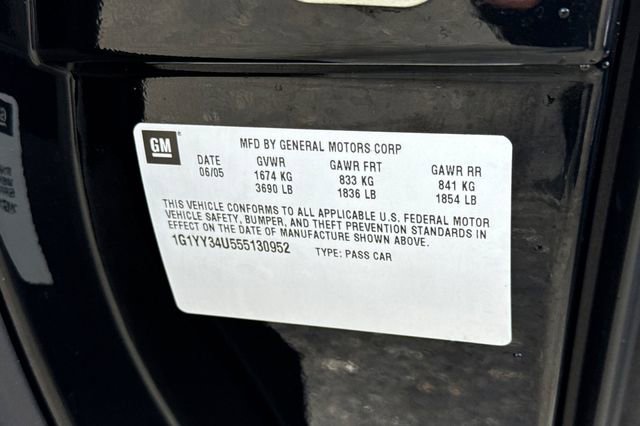 Used 2005 Chevrolet Corvette Convertible w/ Preferred Equipment Group image 52