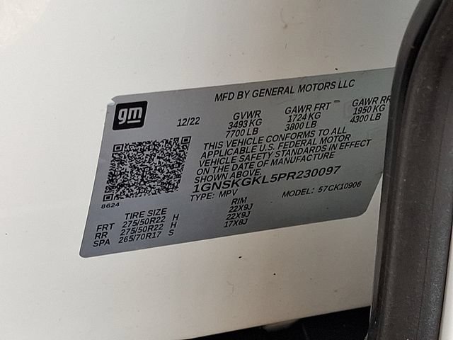 Certified 2023 Chevrolet Suburban High Country AWD/4WD image 29