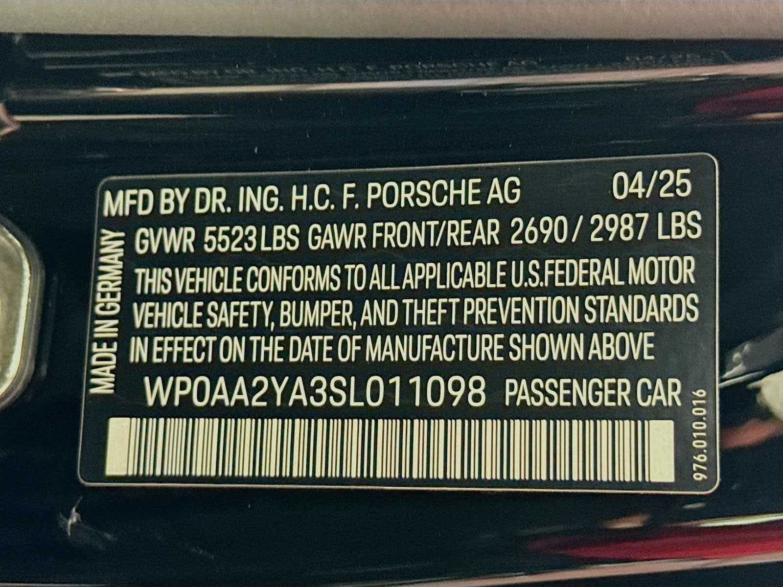 New 2025 Porsche Panamera RWD image 53