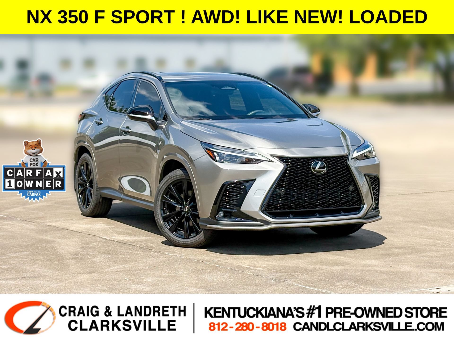 Used 2024 Lexus NX 350 F Sport