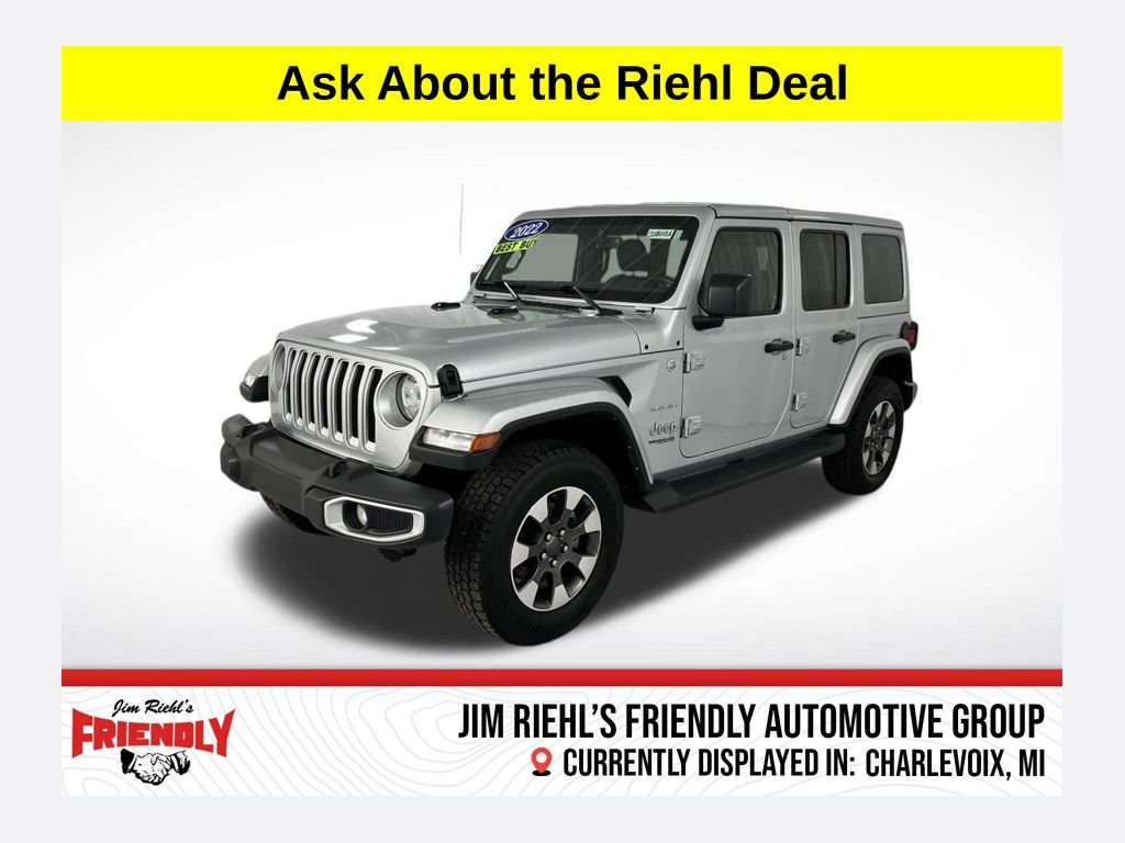 Used 2022 Jeep Wrangler Unlimited Sahara w/ Cold Weather Group