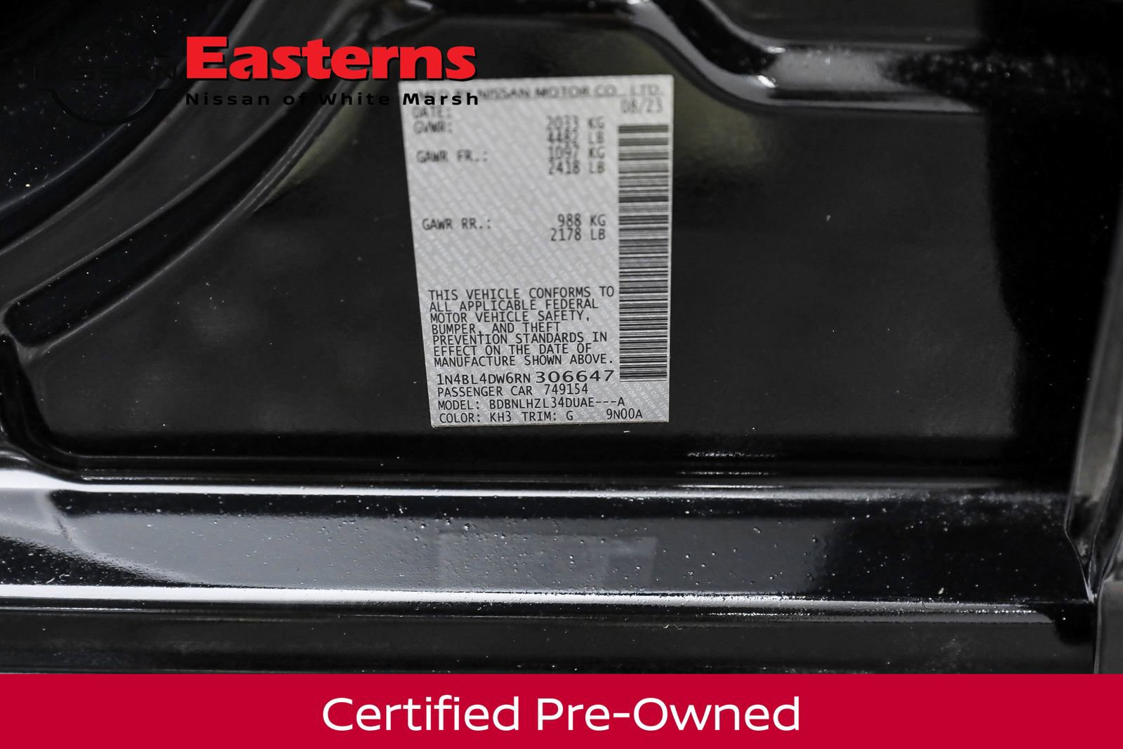 Certified 2024 Nissan Altima 2.5 SV w/ SV Premium Package image 33