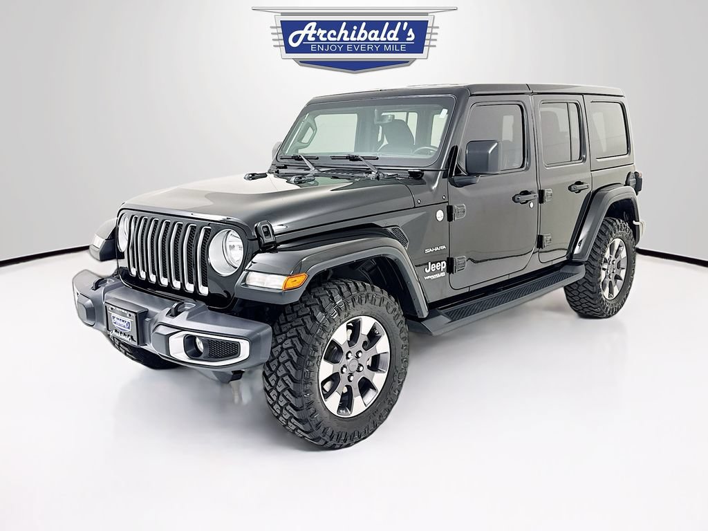 Used 2018 Jeep Wrangler Unlimited Sahara AWD/4WD image 3