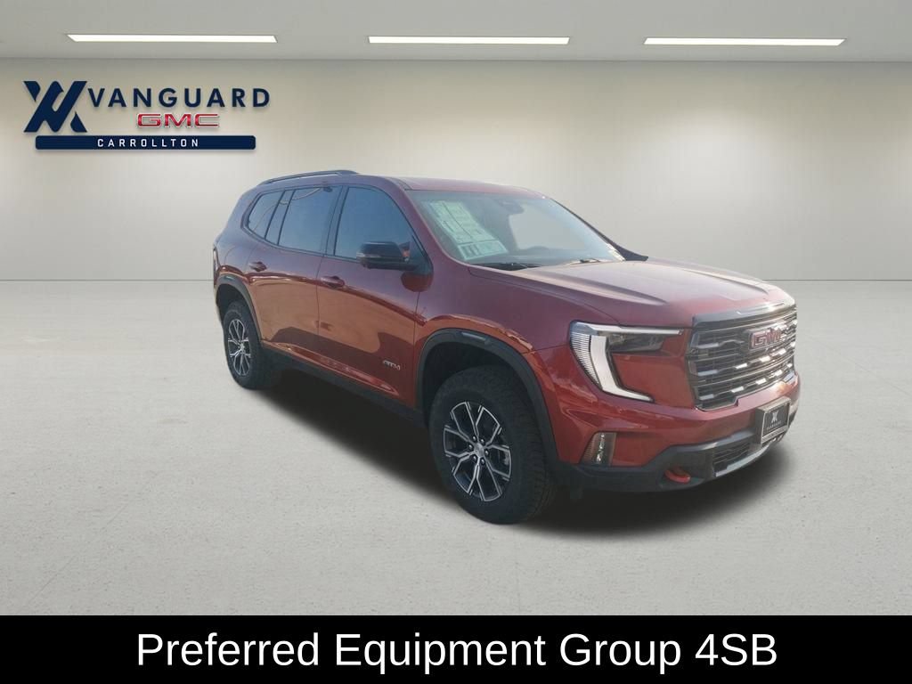 New 2026 GMC Acadia AT4 w/ LPO, Floor Liner Package AWD/4WD image 2