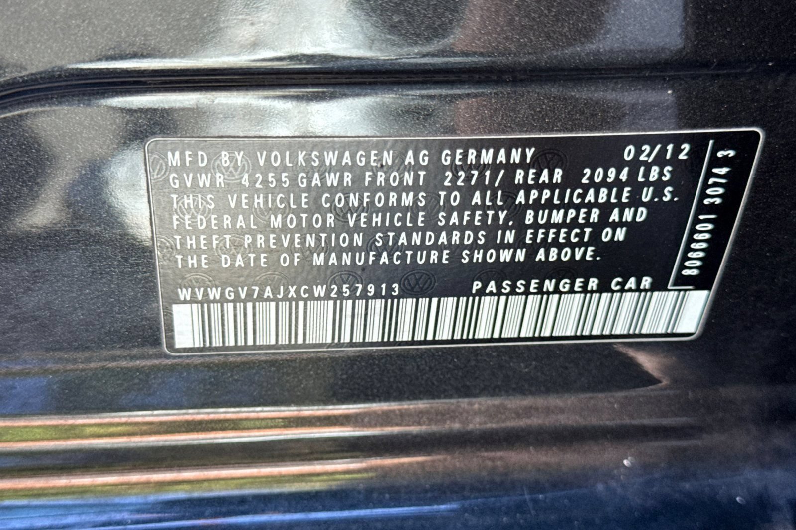 Used 2012 Volkswagen Golf 4-Door FWD image 28