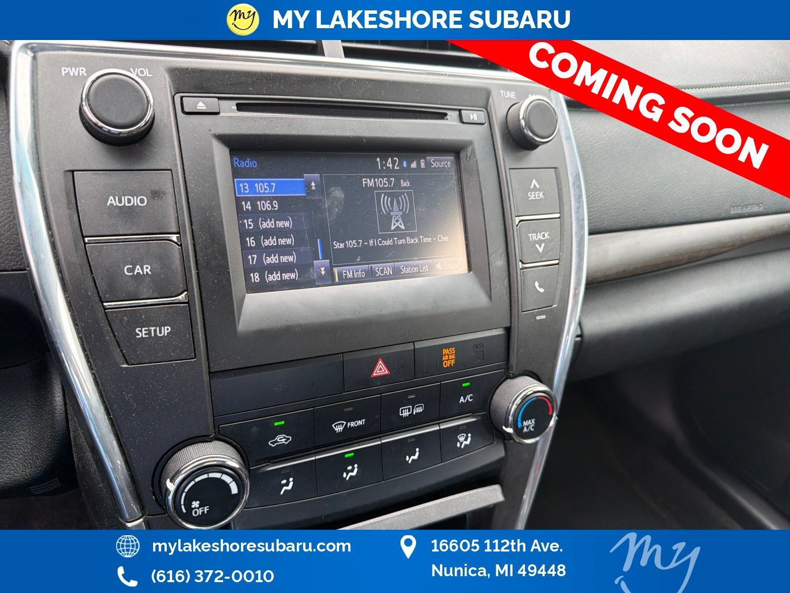 Used 2015 Toyota Camry LE FWD image 10