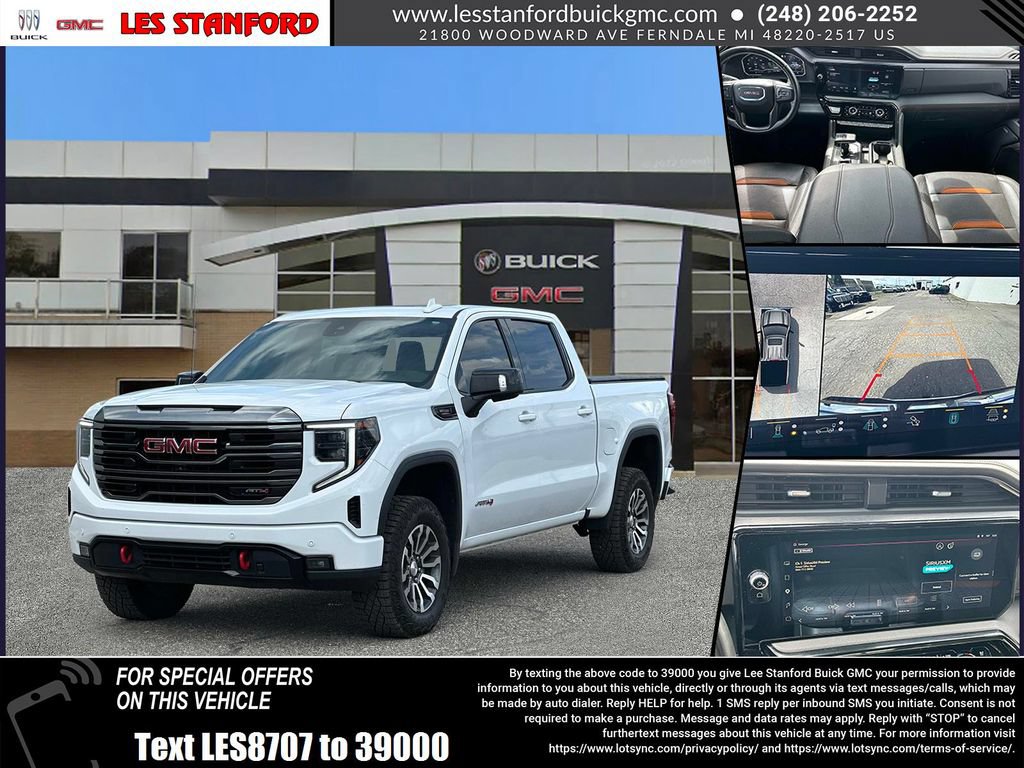 Certified 2023 GMC Sierra 1500 AT4 w/ AT4 Preferred Package