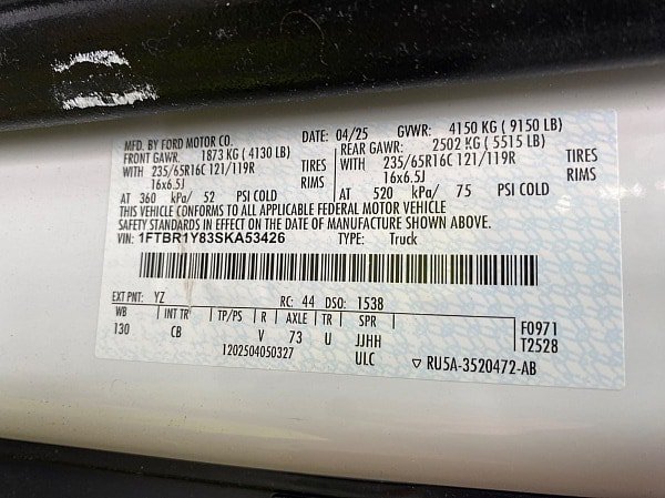 Used 2025 Ford Transit 250 Low Roof w/ Exterior Upgrade Package RWD image 45
