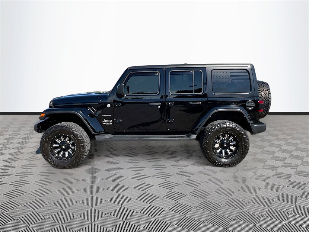 Used 2022 Jeep Wrangler Unlimited Sahara w/ LED Lighting Group image 4