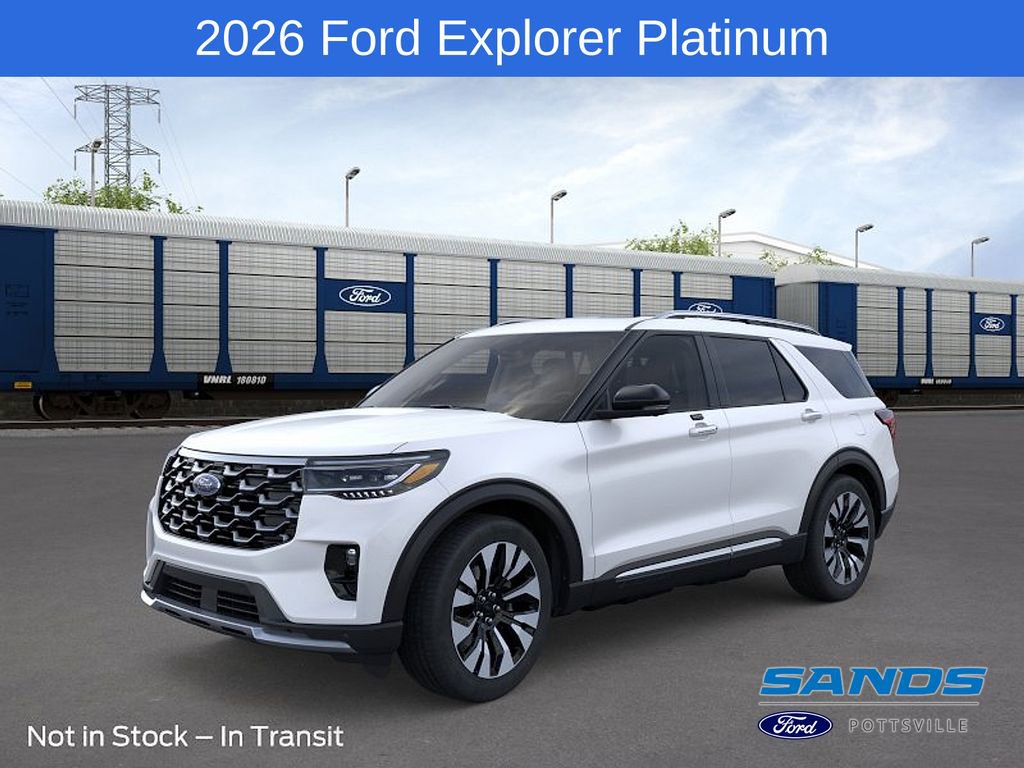 New 2026 Ford Explorer Platinum w/ LUX Leather Package AWD/4WD 360° Tour