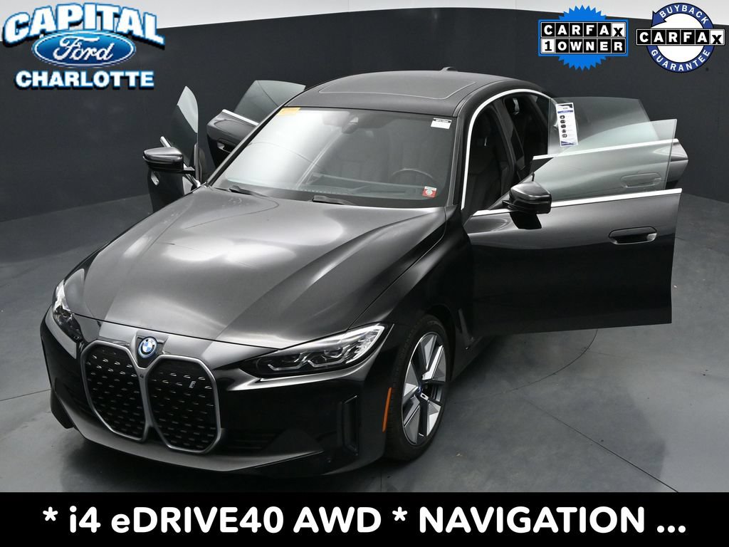 Used 2023 BMW i4 eDrive40 w/ Premium Package RWD image 37
