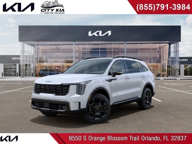 New 2026 Kia Sorento SX Prestige w/ Olive Brown Leather Package