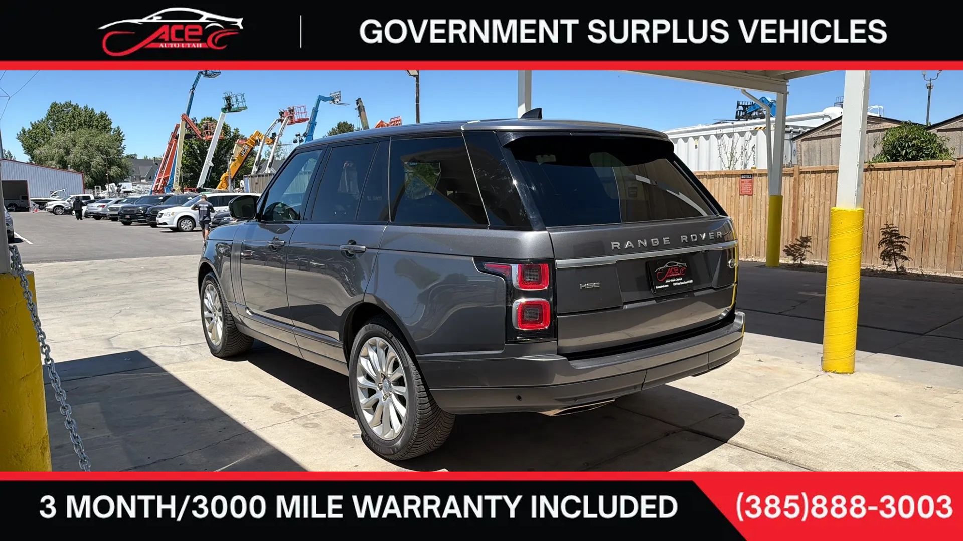 Used 2019 Land Rover Range Rover HSE AWD/4WD image 4
