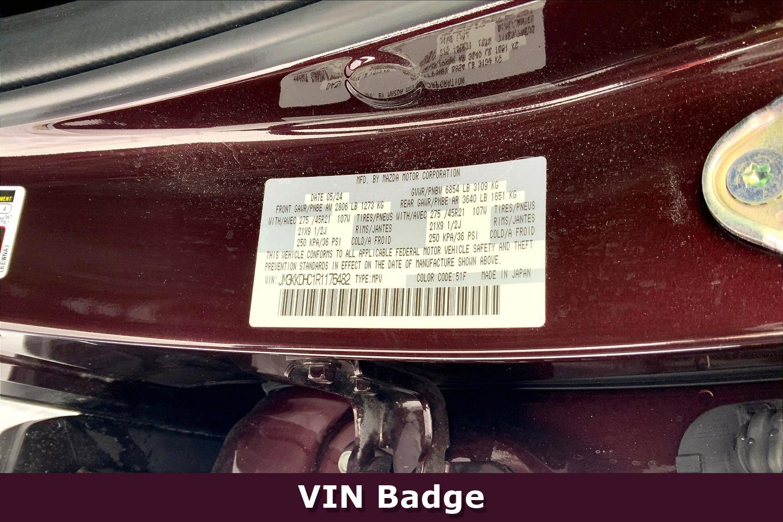 Used 2024 MAZDA CX-90 3.3 Turbo S w/ Premium Package image 35