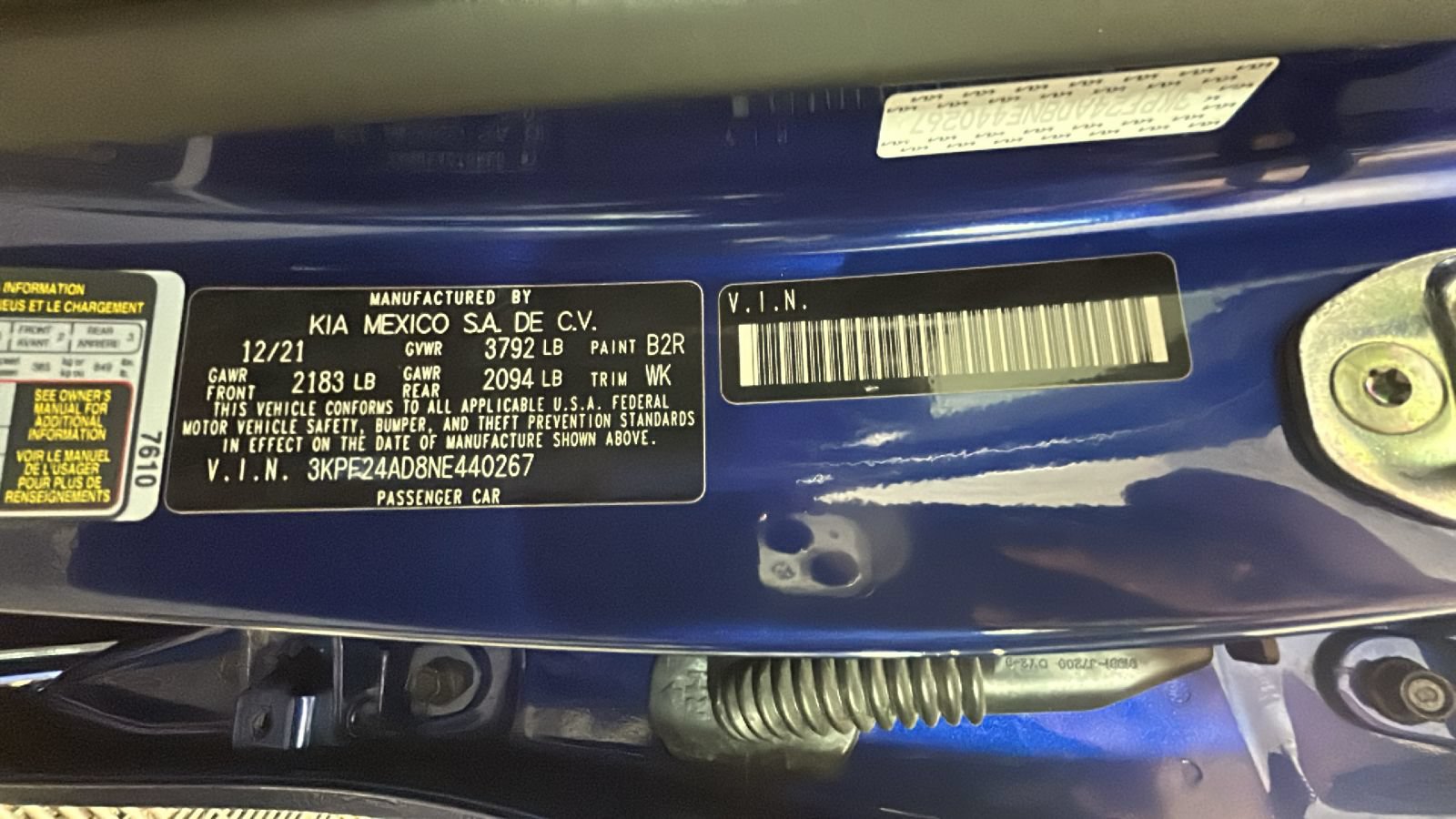 Used 2022 Kia Forte LXS FWD image 11