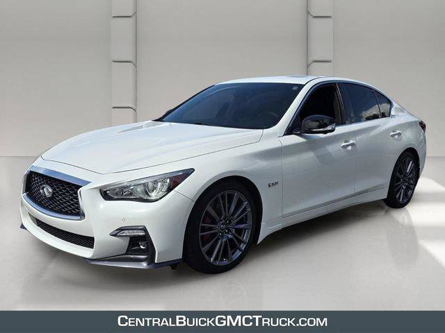 Used 2018 INFINITI Q50 Red Sport 400 w/ Proactive Package RWD image 1