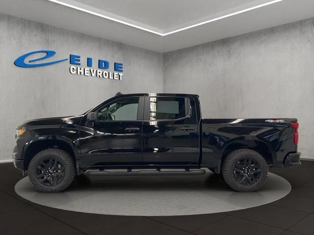 New 2026 Chevrolet Silverado 1500 Custom w/ Turbomax Blackout Package AWD/4WD image 2