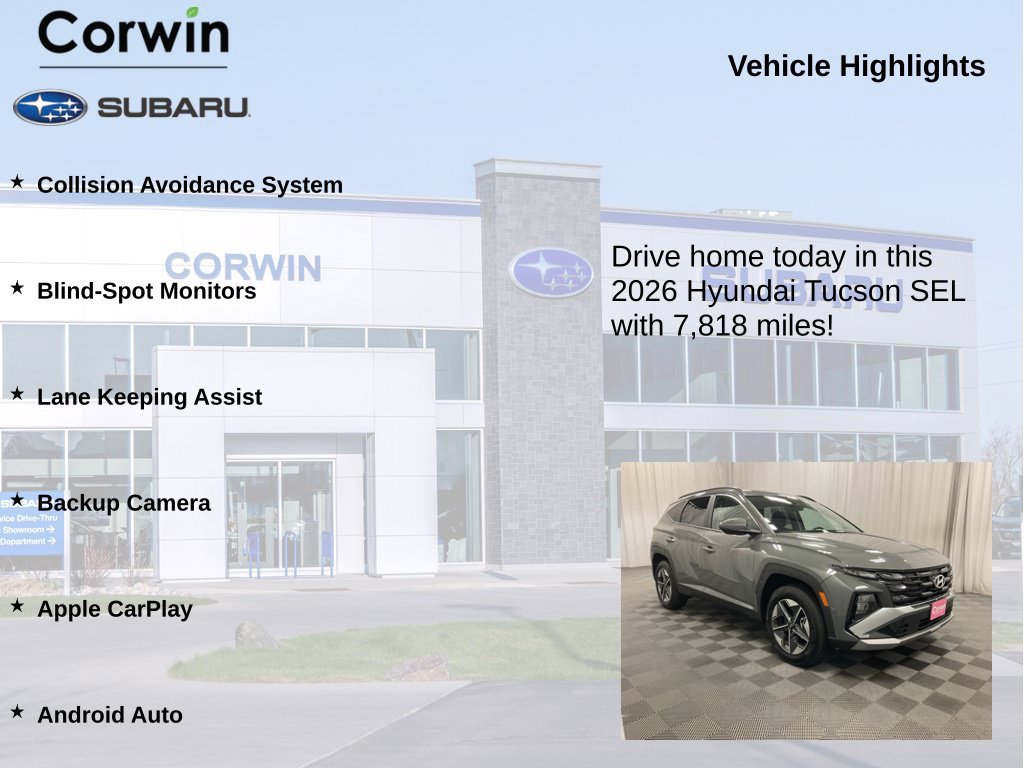 Used 2026 Hyundai Tucson SEL AWD/4WD image 6