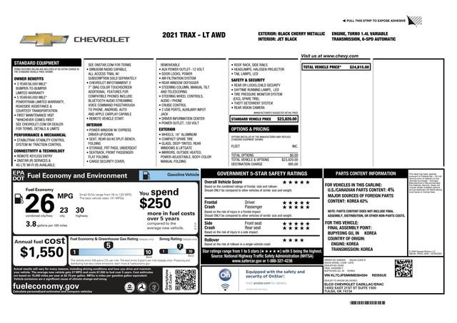 Used 2021 Chevrolet Trax LT image 3