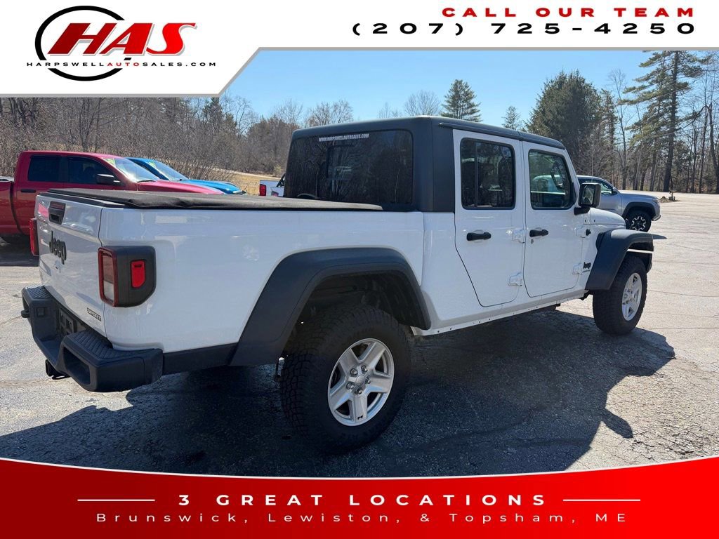 Used 2020 Jeep Gladiator Sport w/ Quick Order Package 24S AWD/4WD image 7