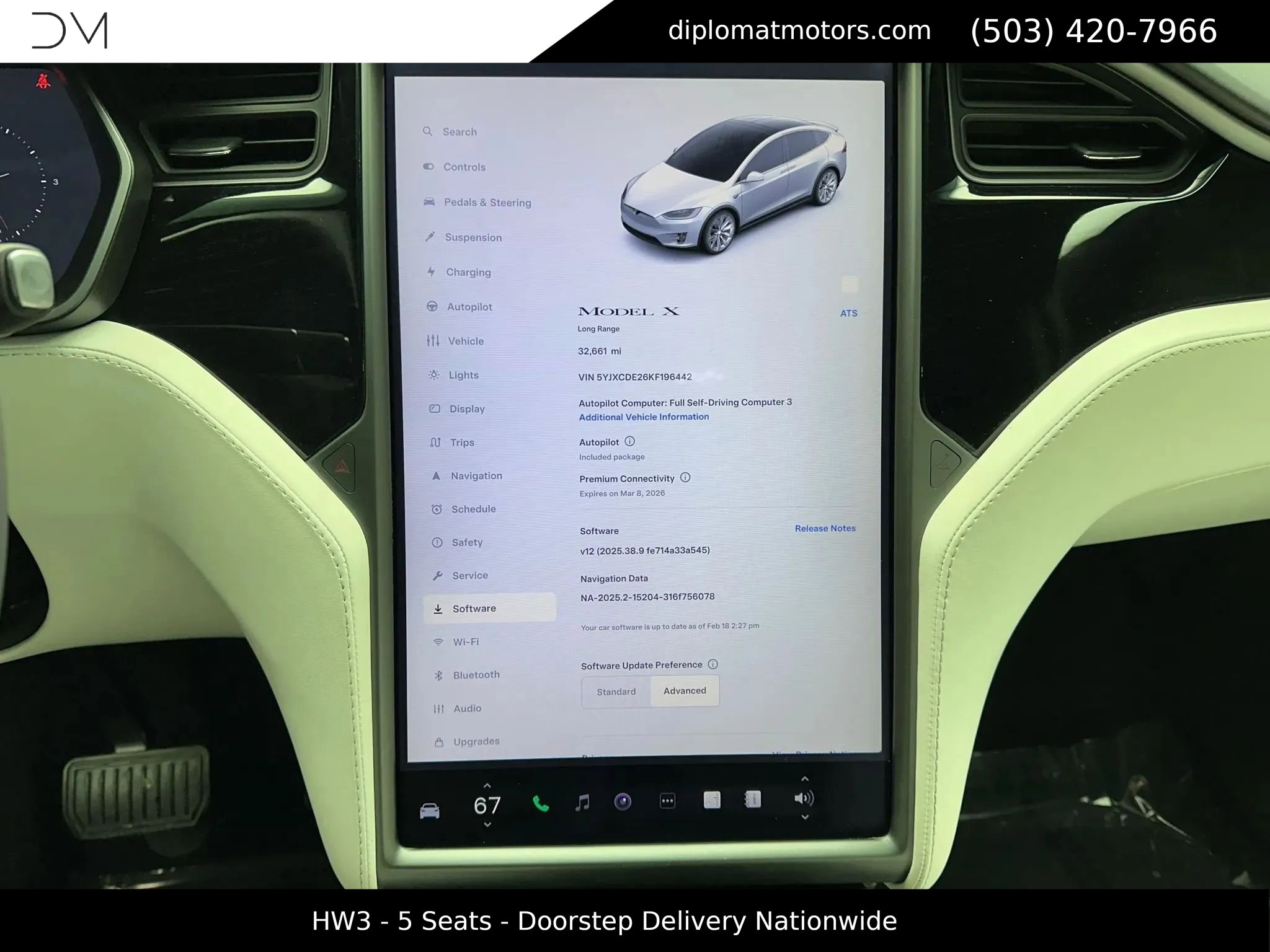 Used 2019 Tesla Model X Long Range image 33