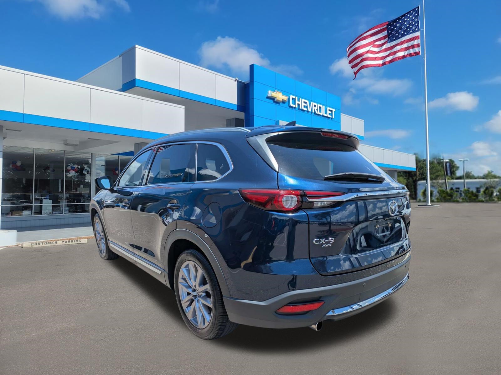 Used 2021 MAZDA CX-9 Grand Touring AWD/4WD image 5
