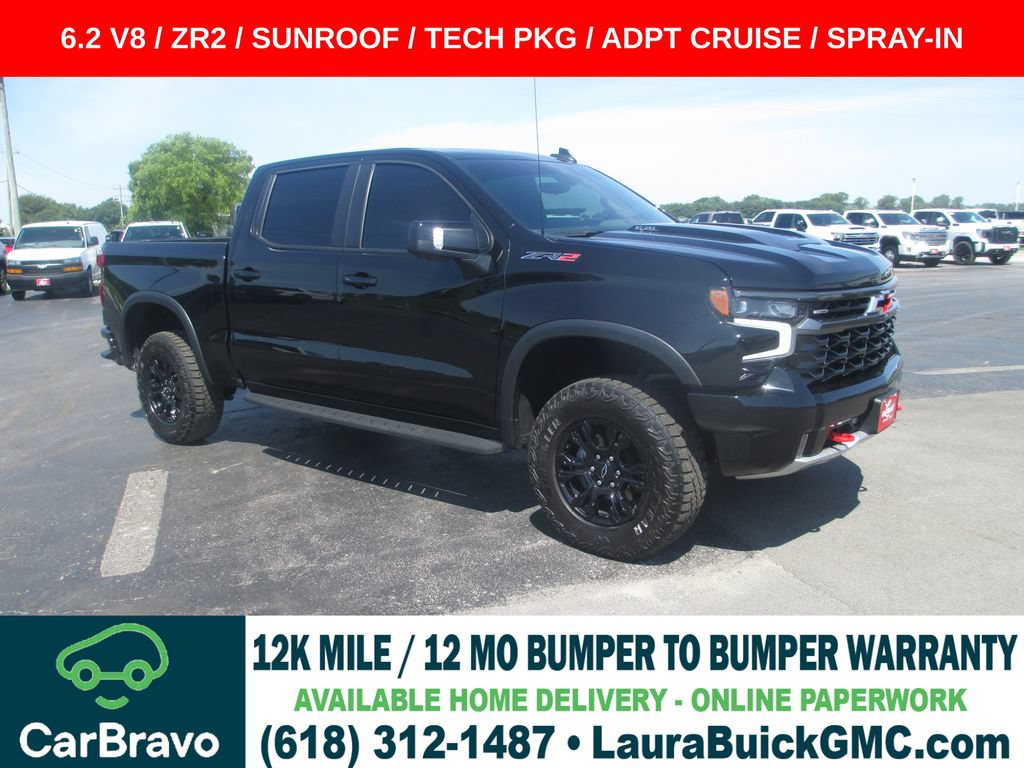 Certified 2023 Chevrolet Silverado 1500 ZR2 w/ Technology Package AWD/4WD image 1
