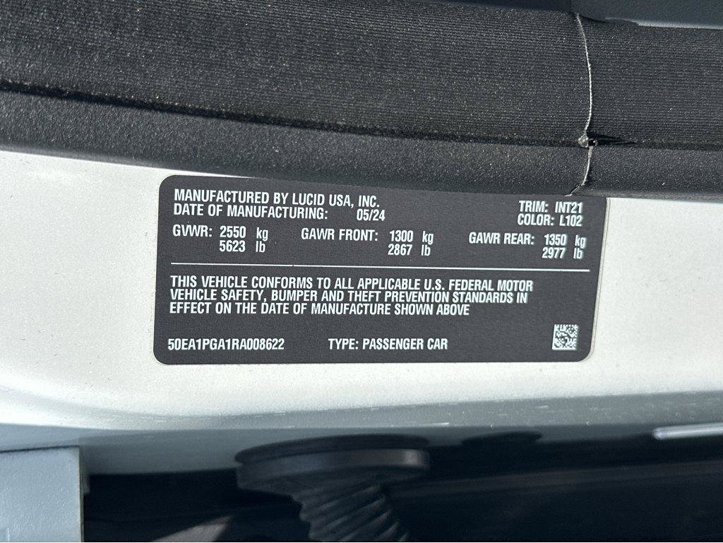 Used 2024 Lucid Air Pure RWD image 43