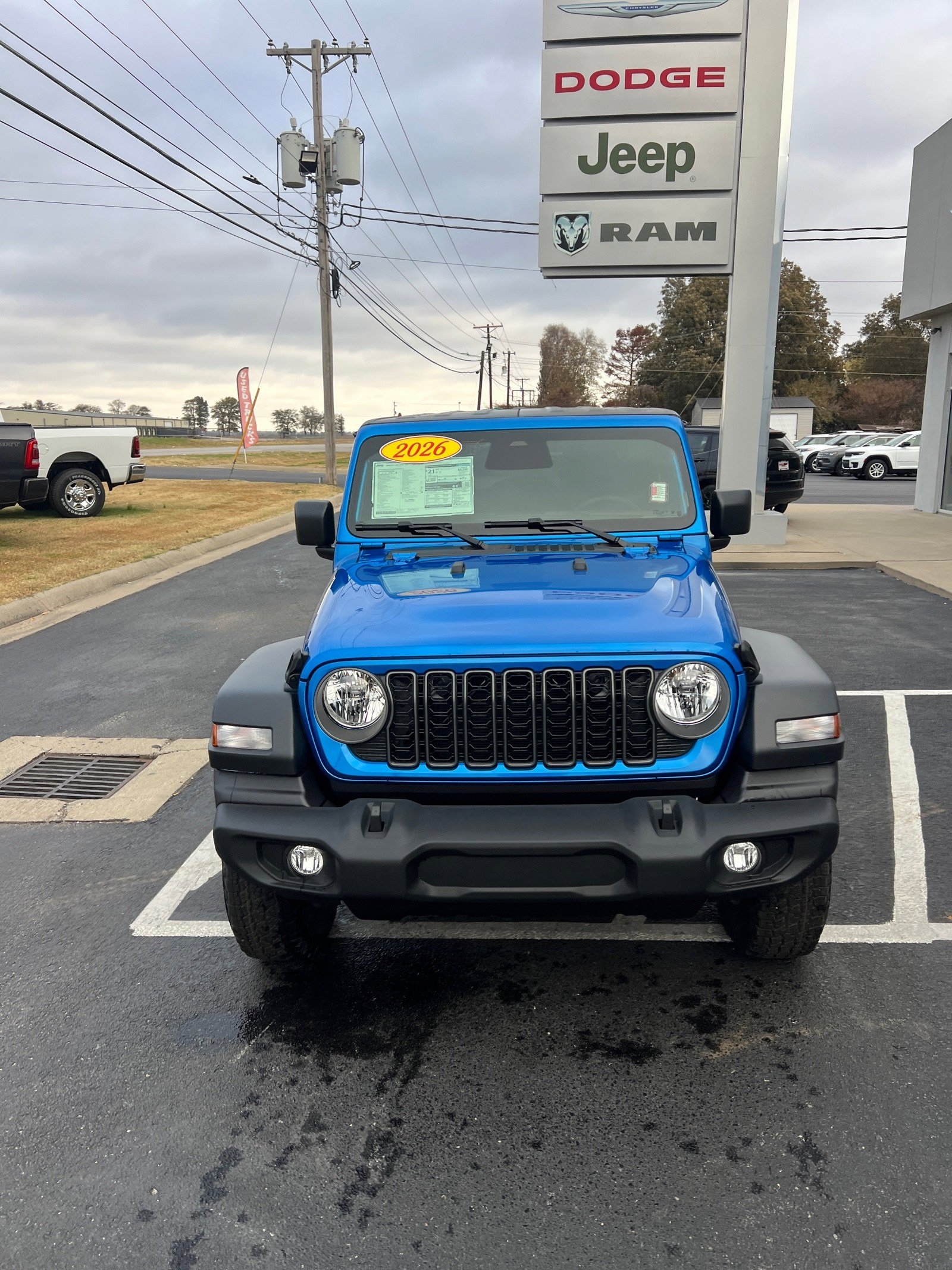 New 2026 Jeep Wrangler Sport image 3